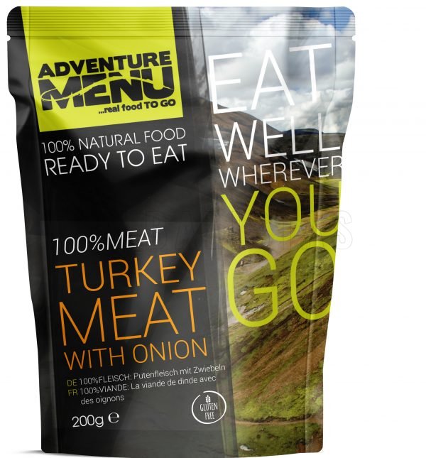 Turkey with onions Adventure Menu