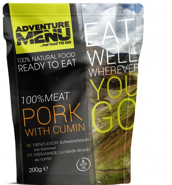 Pork on cumin Adventure Menu