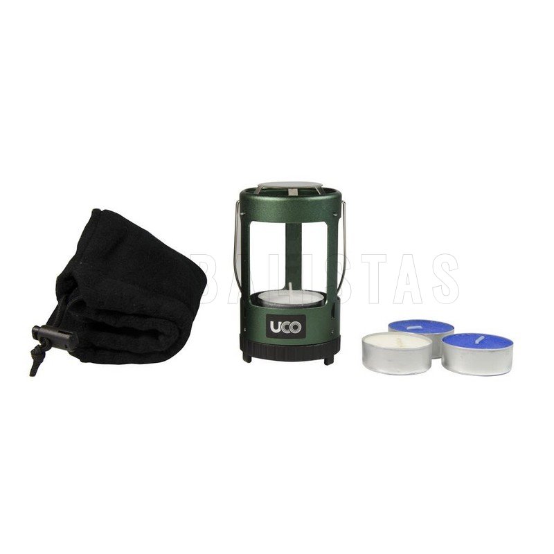 Lantern for tea lights UCO Mini Set green