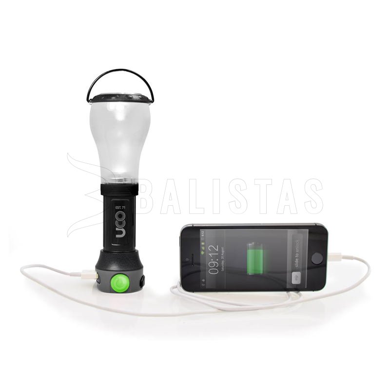 LED flashlight, lantern and powerbank UCO Pika 3in1