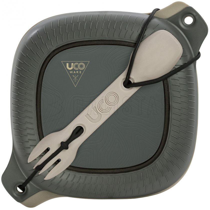UCO Mess Kit 4-piece dining set grey