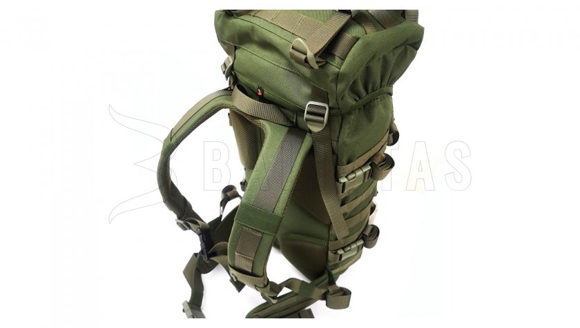 Backpack Jubö Bushcraft Warrior 25l green