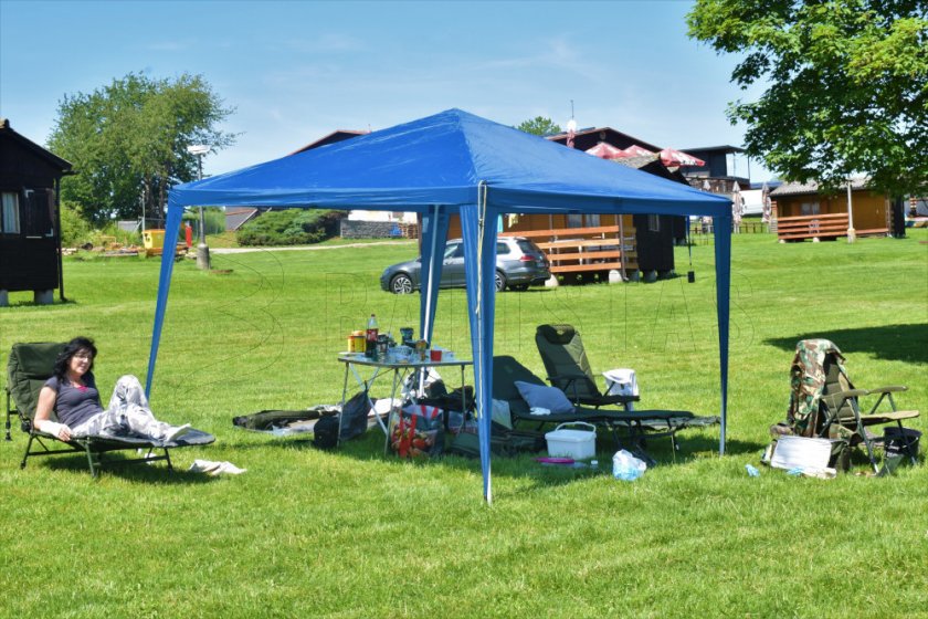 Party tent Zulu Shelter M with side wall