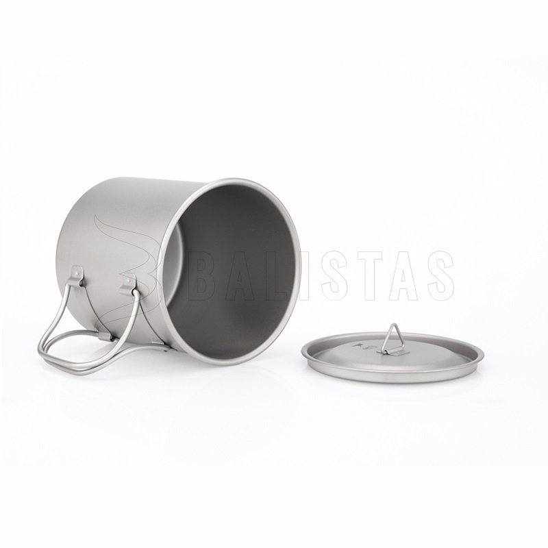 Titanium Keith mug with lid 550ml