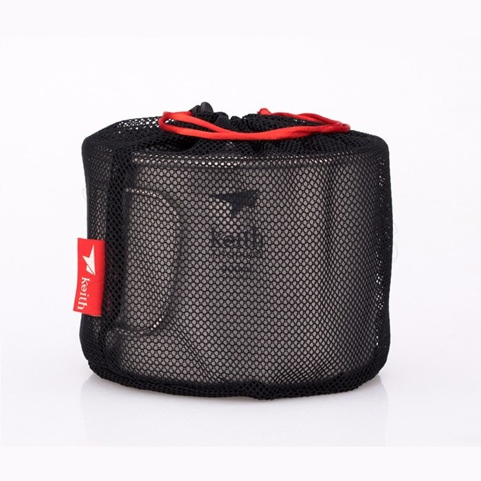 Titanium Keith mug with lid 900ml