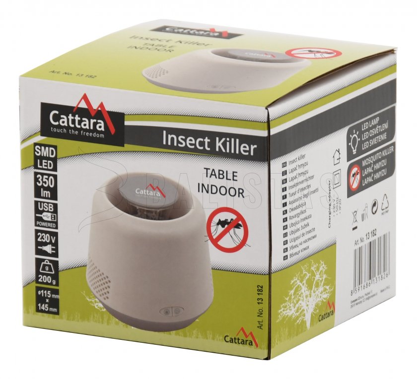 USB flashlight and insect trap Cattara Table Indoor