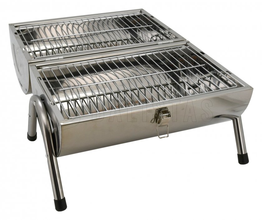 Charcoal table grill Cattara Double