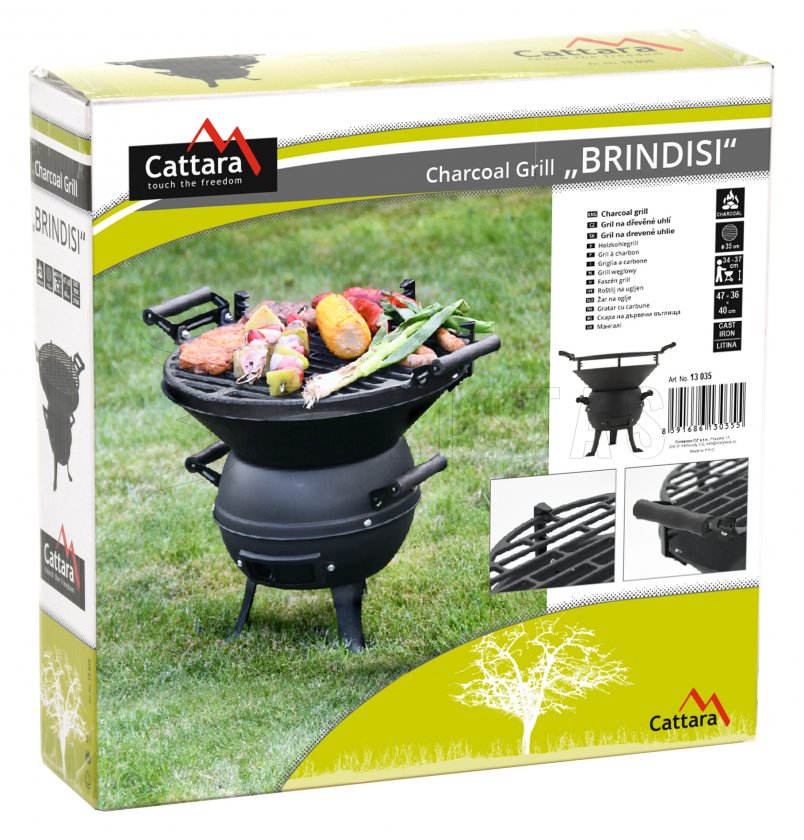 Charcoal grill Cattara Brindisi 35cm