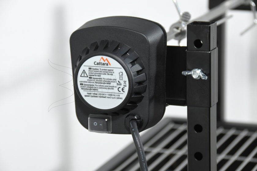 Grill Cattara Barbeque with Rotating Fork