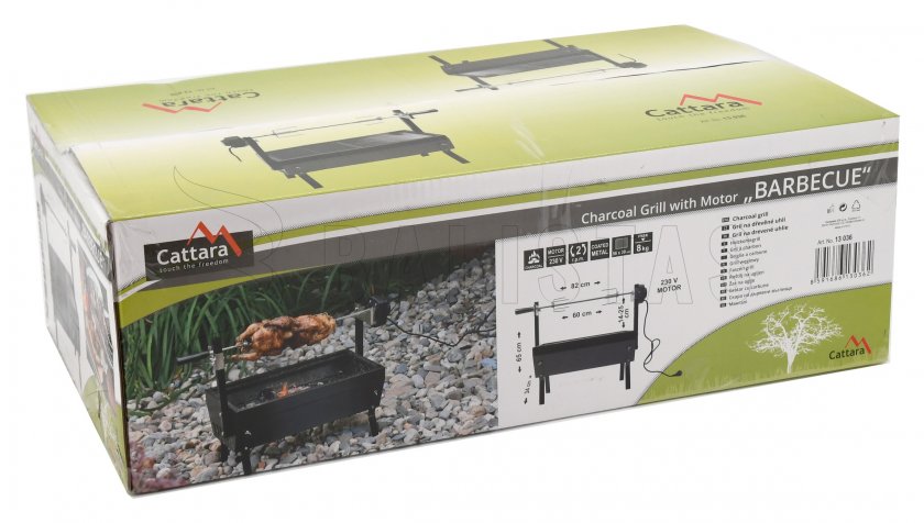 Grill Cattara Barbeque with Rotating Fork
