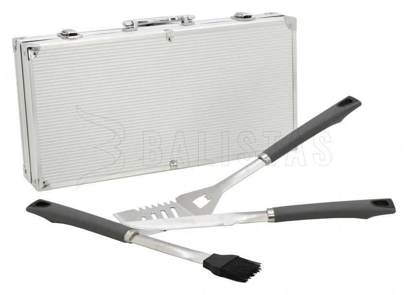 Grilling tools Cattara Grey Line set 11pcs