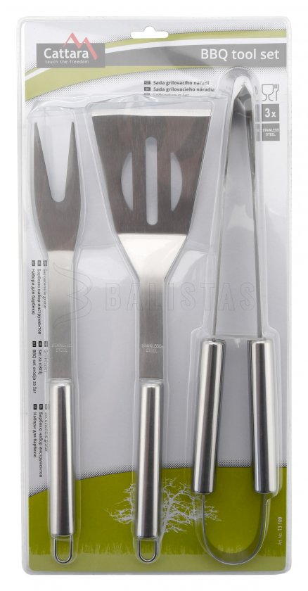 Grilling tools Cattara BBQ set 3pcs