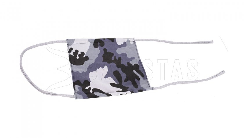 Cotton winter drape Camo square