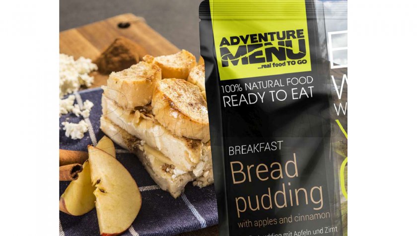 Semolina with apples and cinnamon Adventure Menu