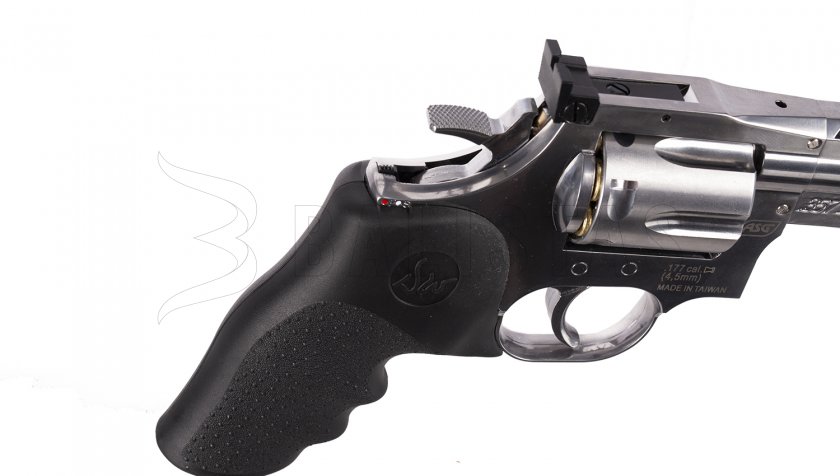 ASG Dan Wesson 715 4" Silver 4,5mm Pellets