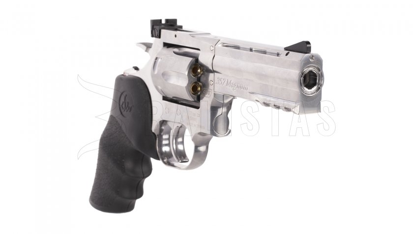 ASG Dan Wesson 715 4" Silver 4,5mm Pellets