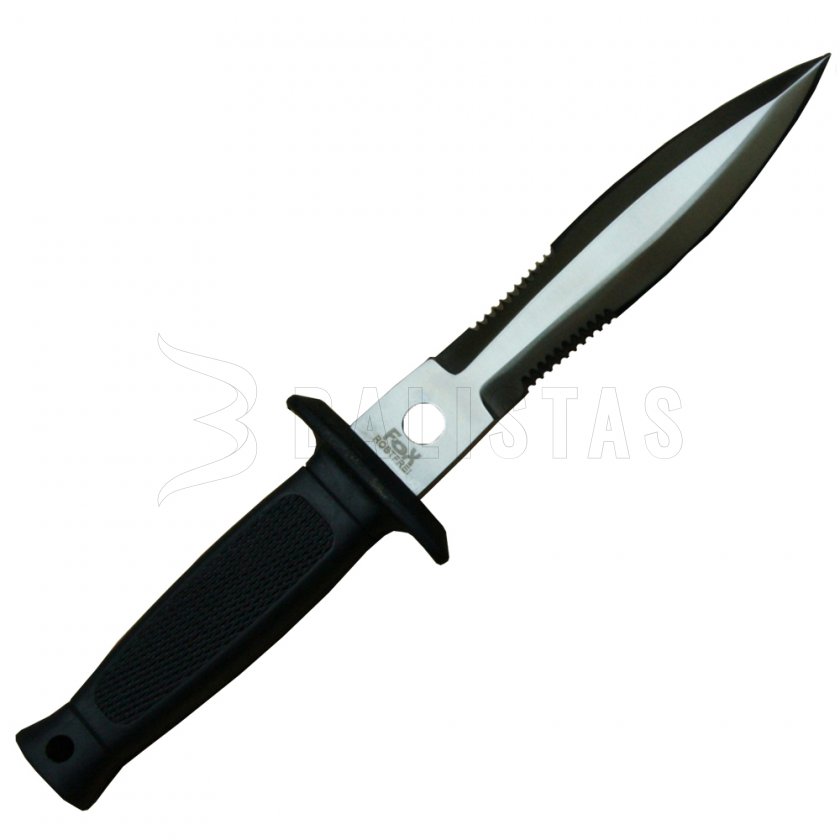 Fox Outdoor dagger with leather sheath