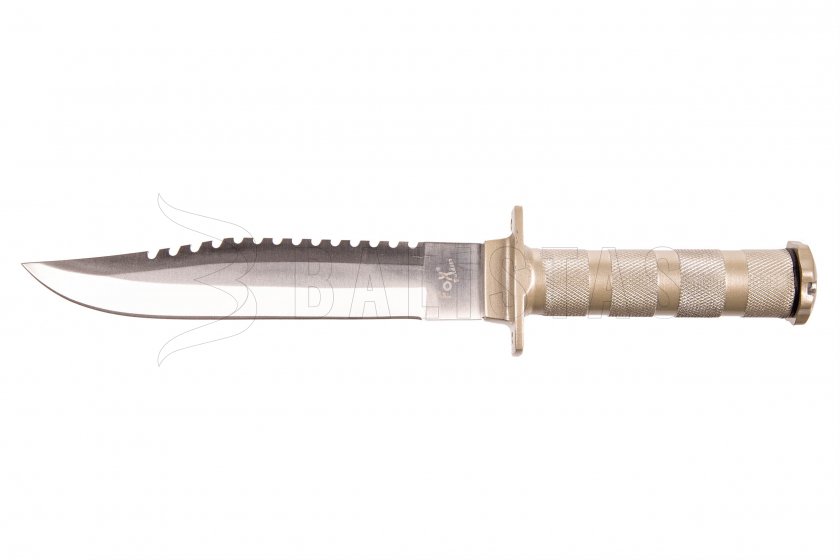 Survival knife Fox Outdoor with leather sheath