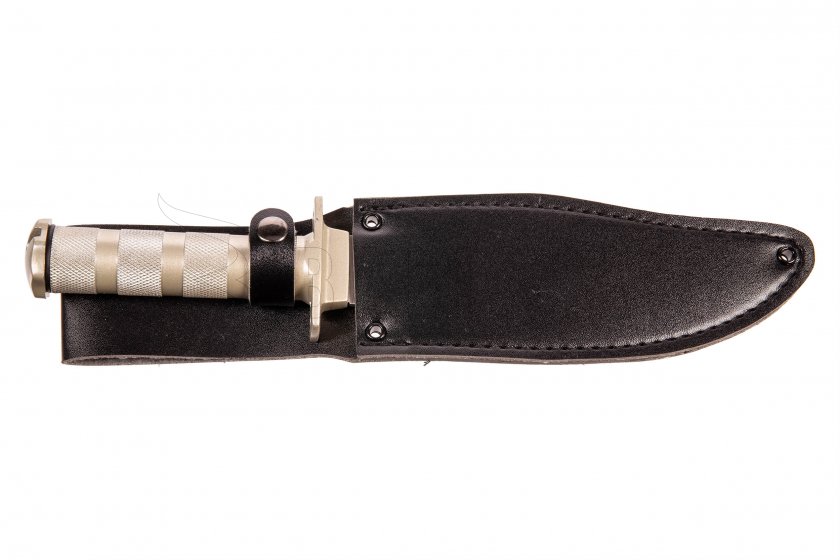 Survival knife Fox Outdoor with leather sheath