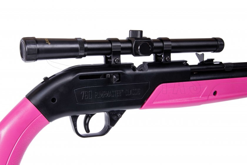 Crosman Pumpmaster 760 SET 4,5mm Pink