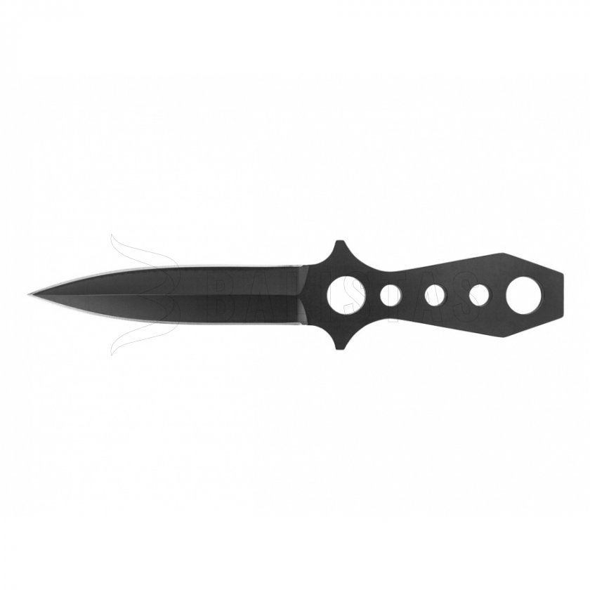 Fox Outdoor throwing knife 22,5cm with sheath, black