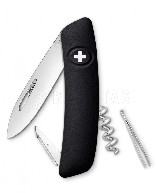 Swiss pocket knife Swiza D01 black