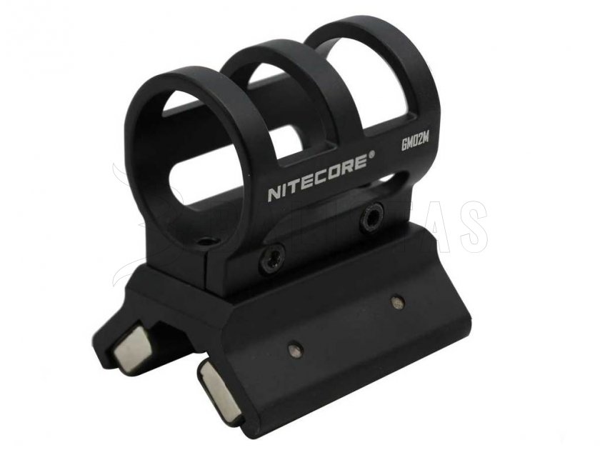 Magnetic barrel mounting Nitecore