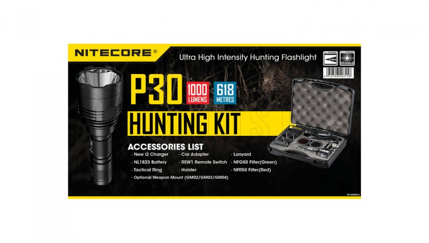 Nitecore P30 Hunting Kit