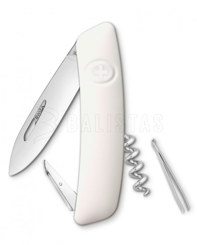 Swiss pocket knife Swiza D01 white