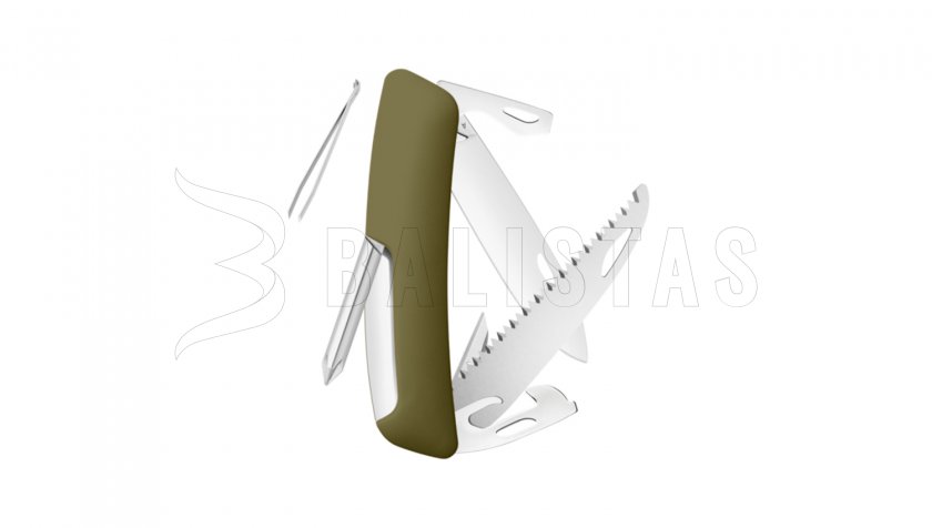 Swiss pocket knife Swiza D06 olive