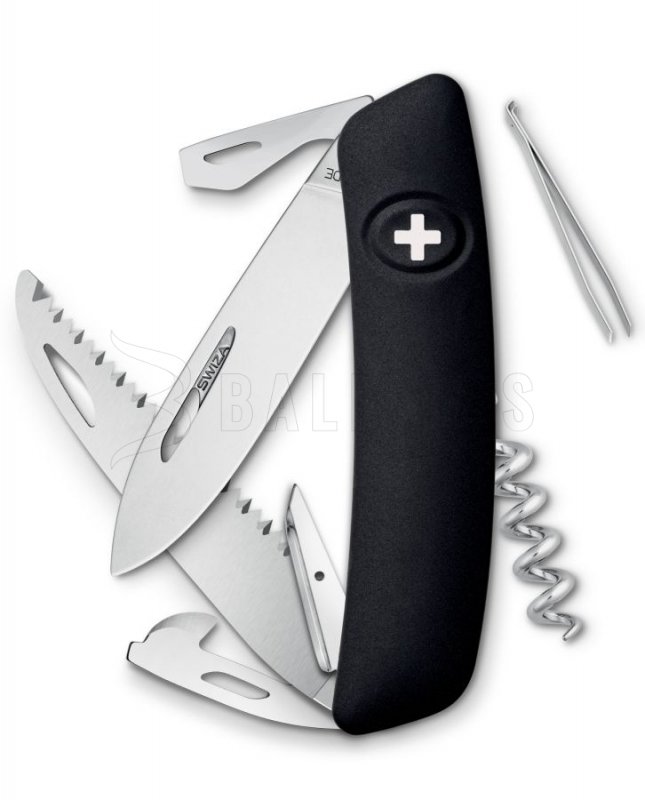Swiss pocket knife Swiza D05 black
