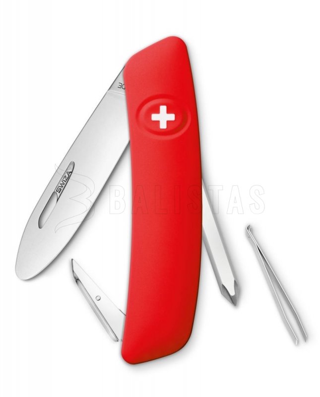 Swiss pocket knife Swiza Junior J02 red