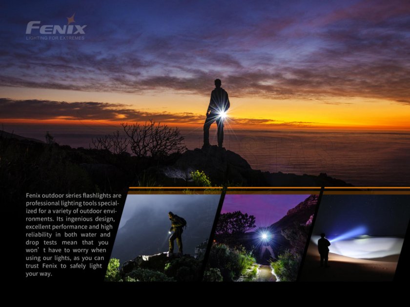 Flashlight Fenix PD40R V2.0