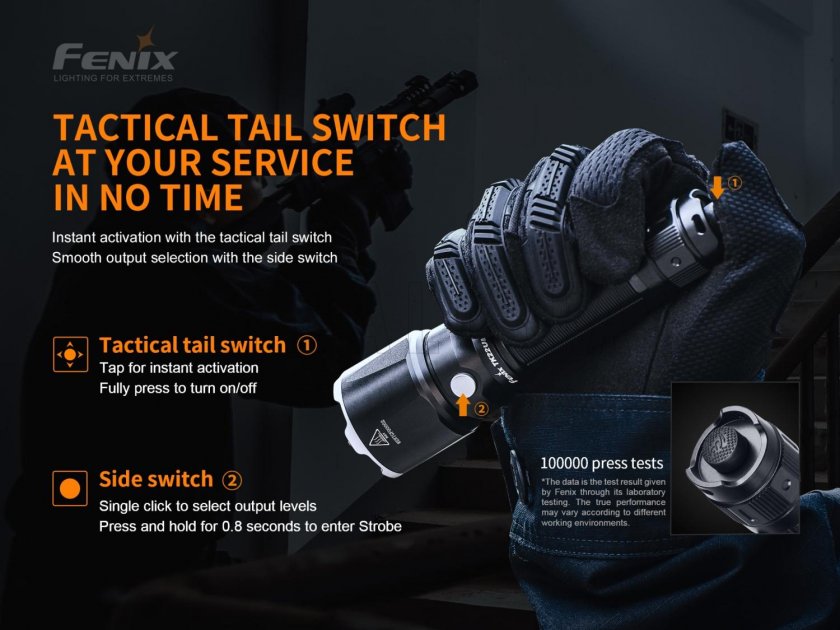 Tactical flashlight Fenix TK22 Ultimate Edition