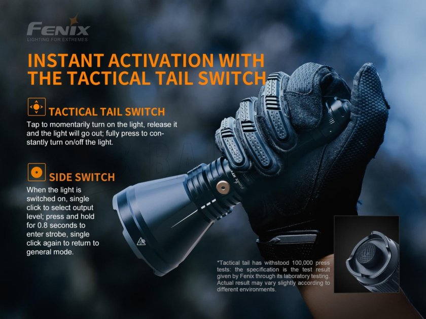Hunting flashlight Fenix HT18
