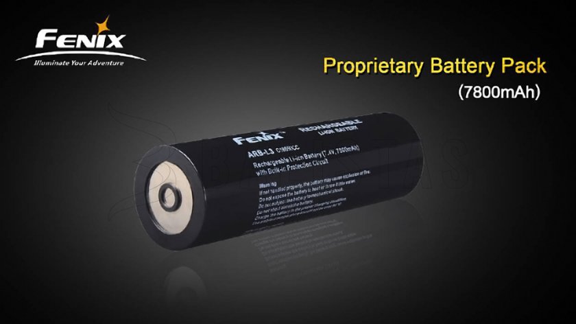 Replacement battery for Fenix RC40 7800mAh