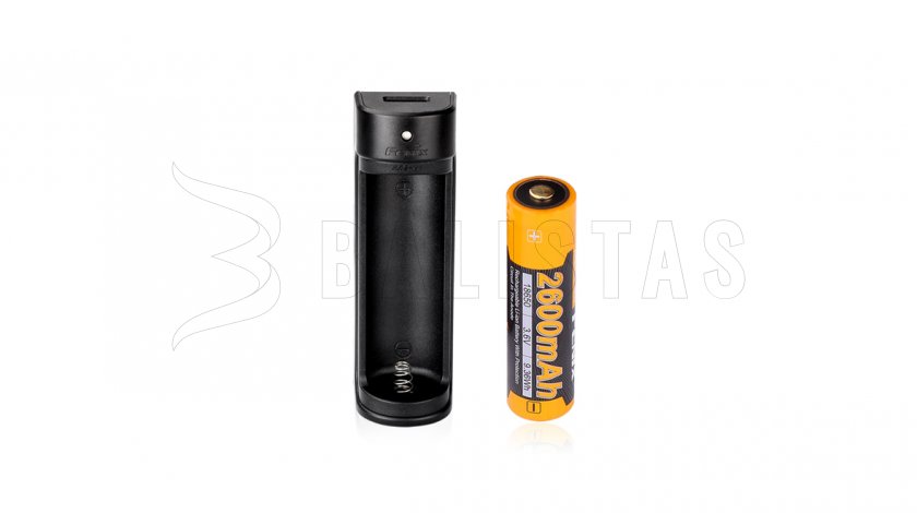 USB charger Fenix ARE-X1 + 18650 (2600 mAh)
