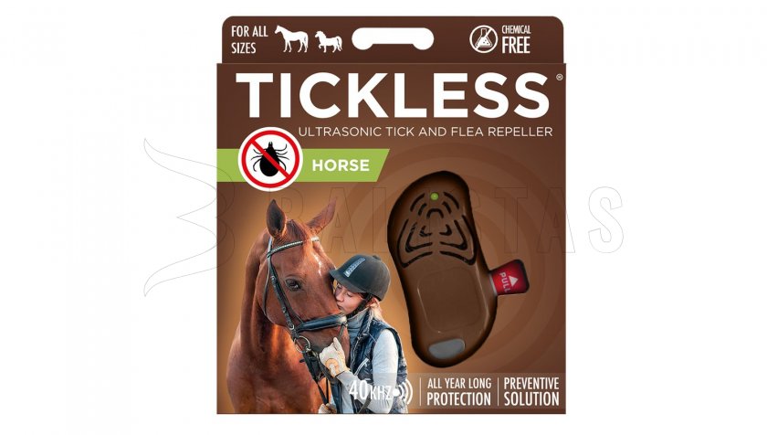 Tick repellent for horses Tickless brown