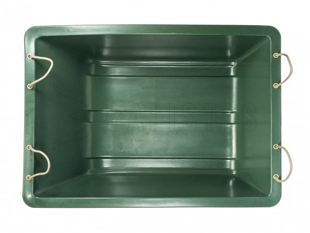 Large tub for transporting hunted game