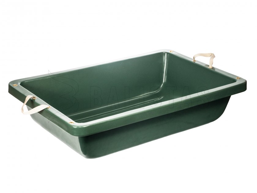 Small tub for transporting hunted game