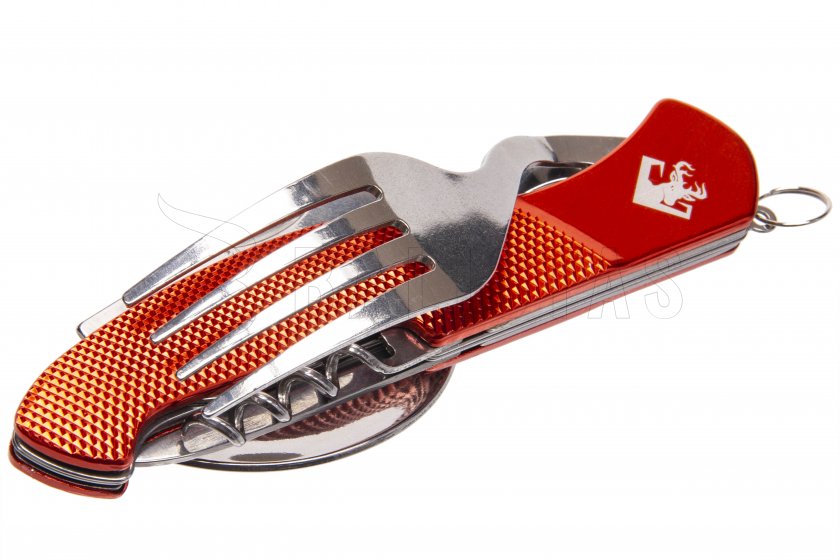 Wildee Camper Red Folding Cutlery Set