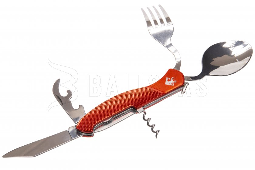 Wildee Camper Red Folding Cutlery Set