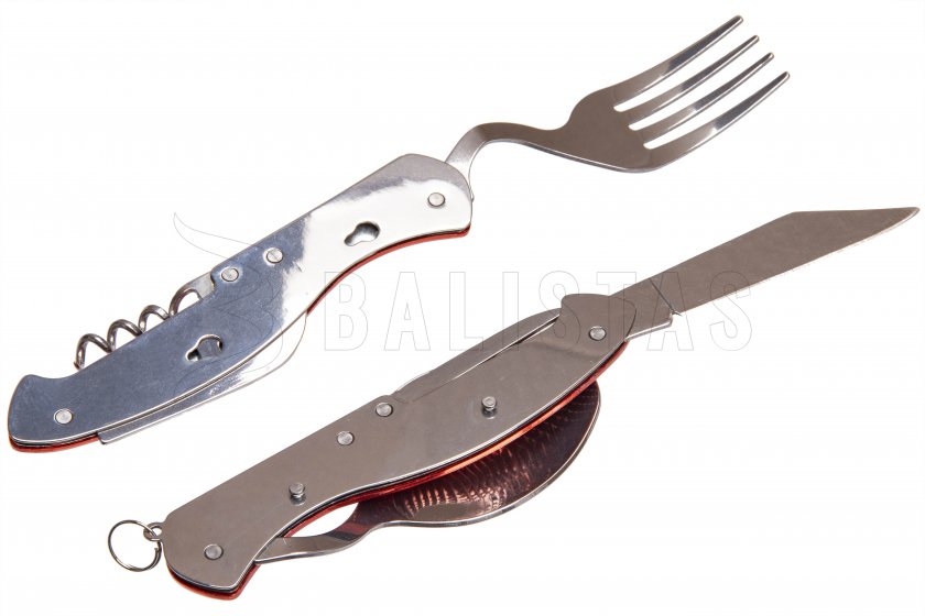 Wildee Camper Red Folding Cutlery Set