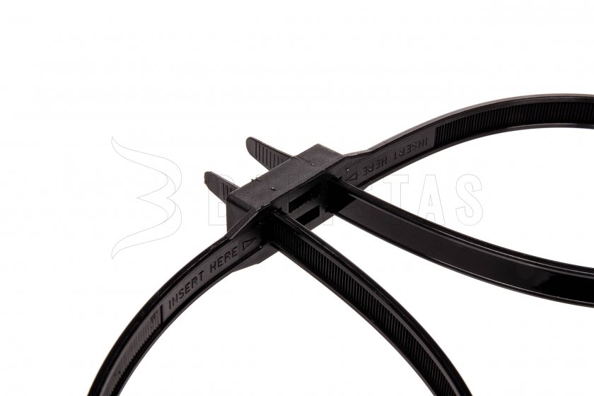 MFH disposable handcuffs black 1pc