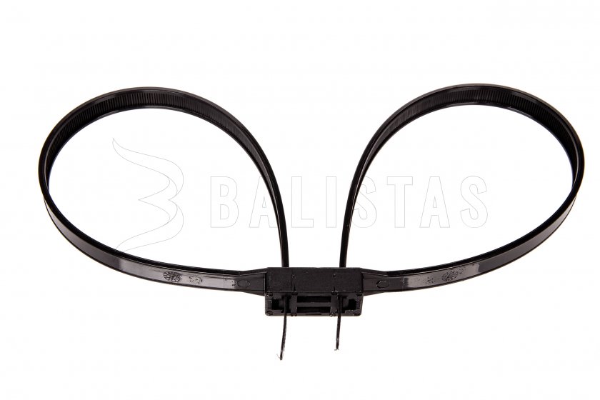 MFH disposable handcuffs black 1pc