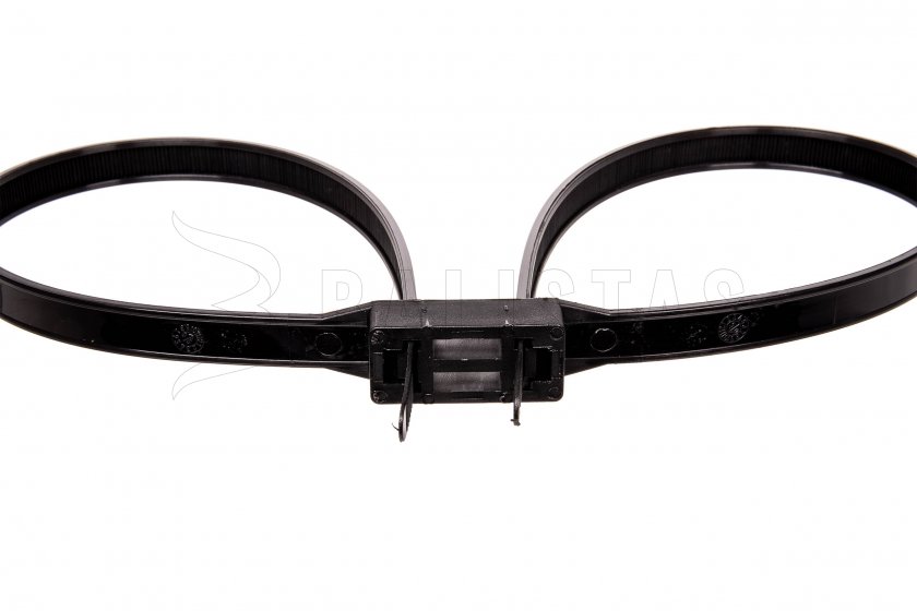 MFH disposable handcuffs black 1pc
