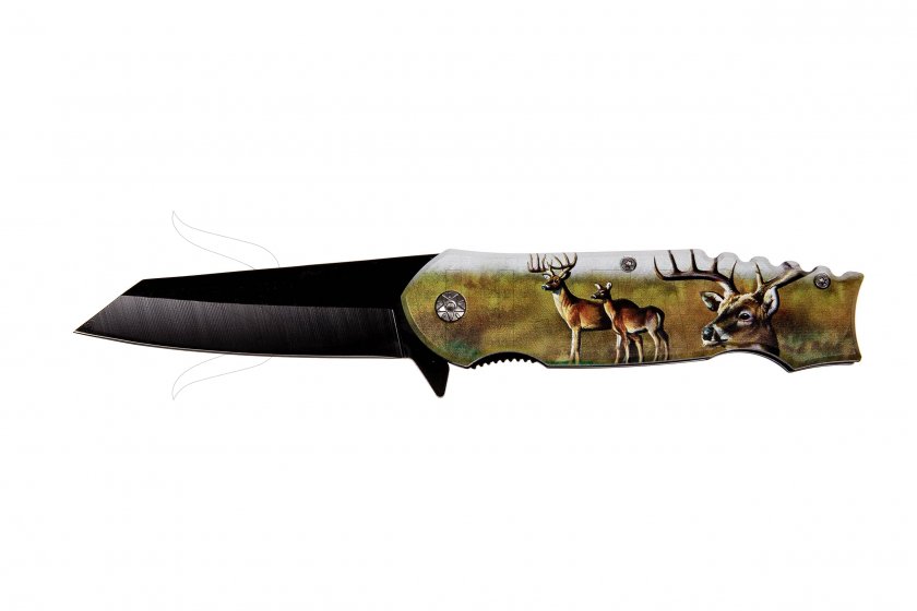 Kandar Deer Tanto (73) Folding Knife