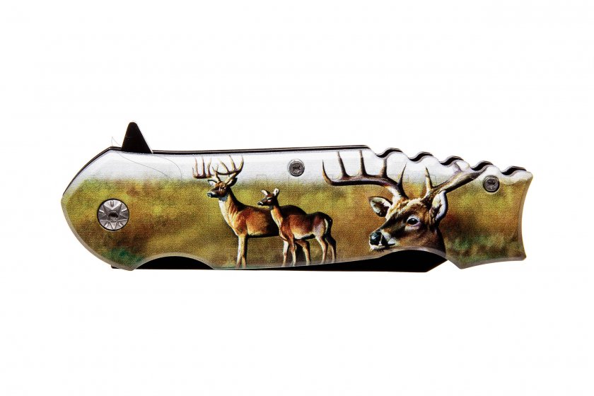 Kandar Deer Tanto (73) Folding Knife