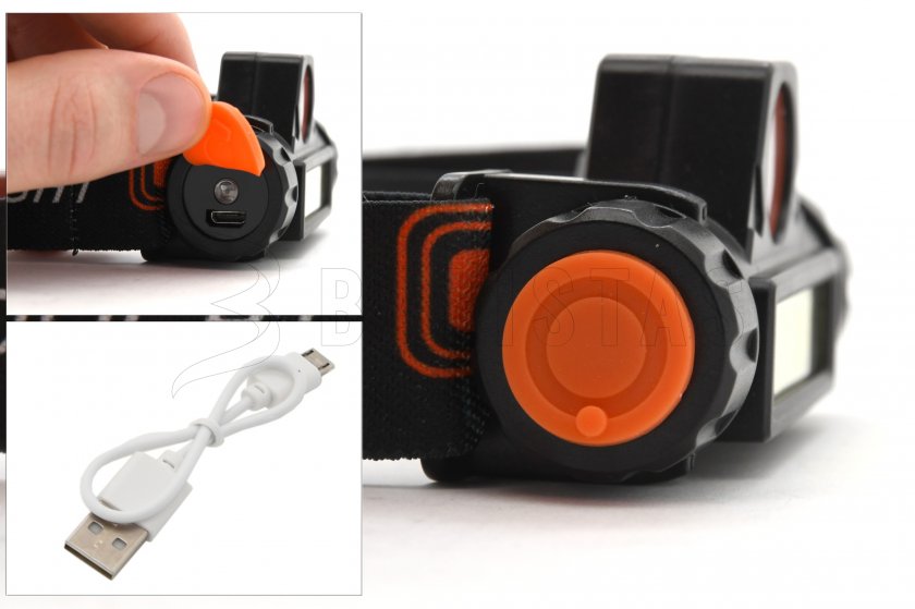 Cattara 120lm Rechargeable Headlamp