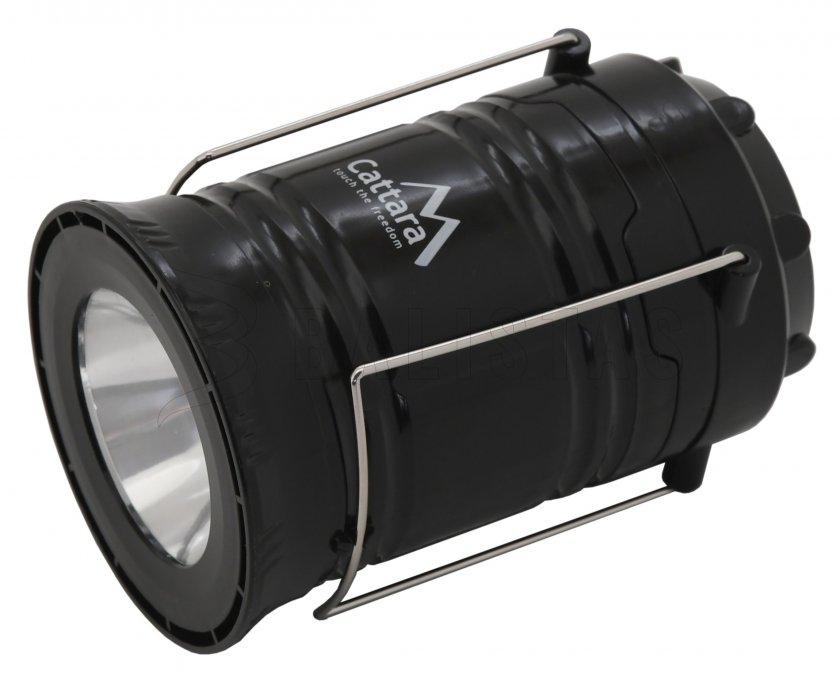 Rechargeable Camping Flashlight Cattara LED 20/60lm retractable